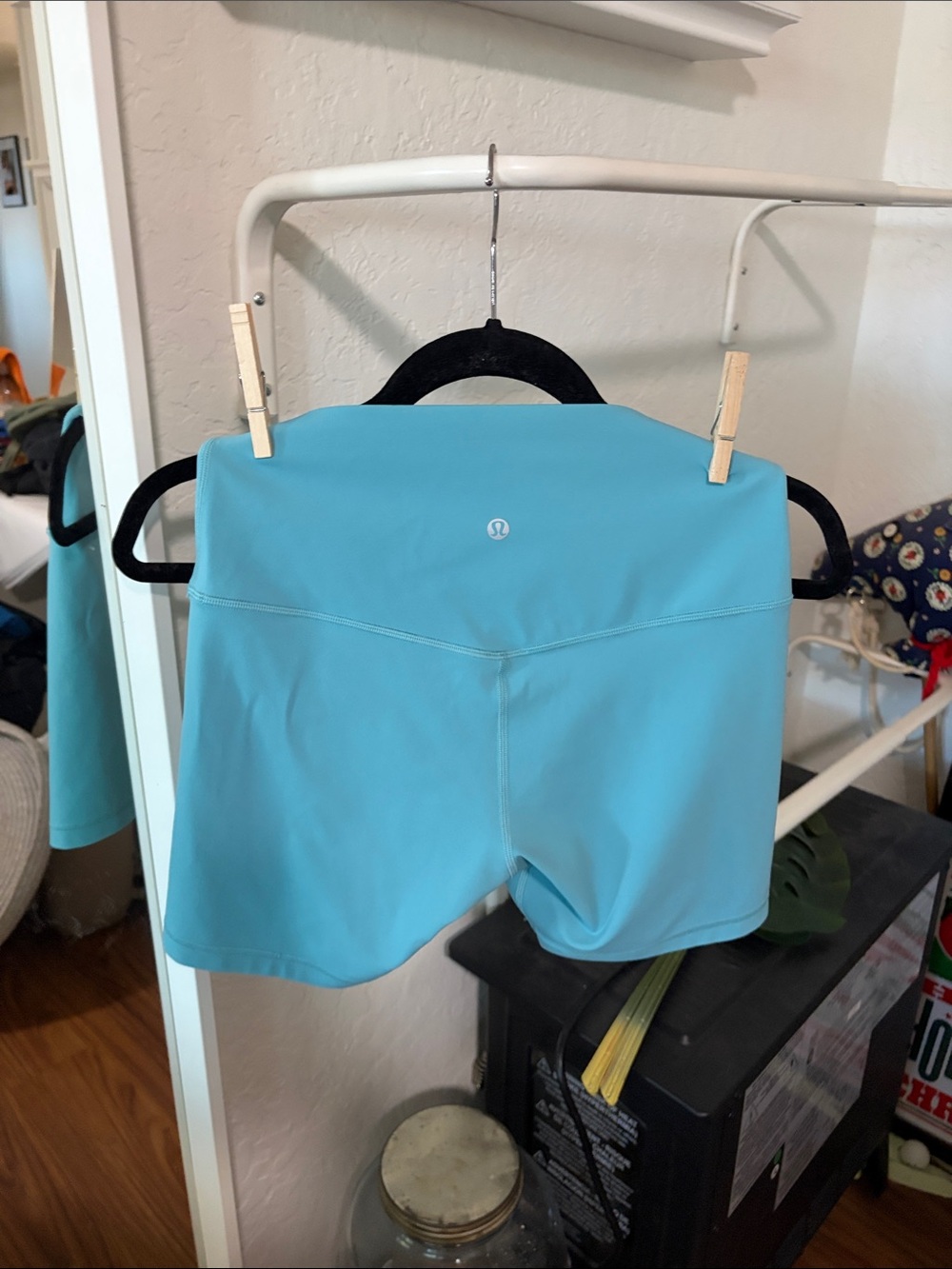 Lululemon Align Teal Blue Bike Shorts